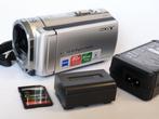 Sony Handycam DCR-SX33E, video SD, accu, adapter, 60xzoom, Full HD, JVC, 20x of meer, Ophalen of Verzenden