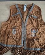 Gilet cowgirl / cowboy met franjes, Kleding | Dames, Carnavalskleding en Feestkleding, Ophalen of Verzenden, Zo goed als nieuw