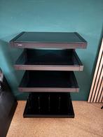 Norstone platenspeler kast en houder - Zwart Glas, Ophalen, Zo goed als nieuw, Platenspeler-onderdeel, Overige merken