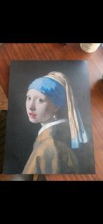 Meisje met de parel, Ophalen of Verzenden, Zo goed als nieuw, Schilderij, 75 cm of meer