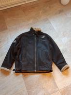 Warme Piloten Jas 4x XL Maat 60, Kleding | Heren, Ophalen, Zo goed als nieuw, Overige maten, Bruin