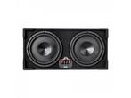Bass Habit PL2212SR Dual 12" subwoofer 1 aktief-1 passief, Verzenden, Nieuw