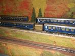 Märklin 4049 4x personenrijtuigen van de NS metalen uitvoeri, Hobby en Vrije tijd, Wisselstroom, Ophalen of Verzenden, NS, Märklin