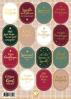 Stickervel kerst kleuren, Ophalen of Verzenden, Nieuw