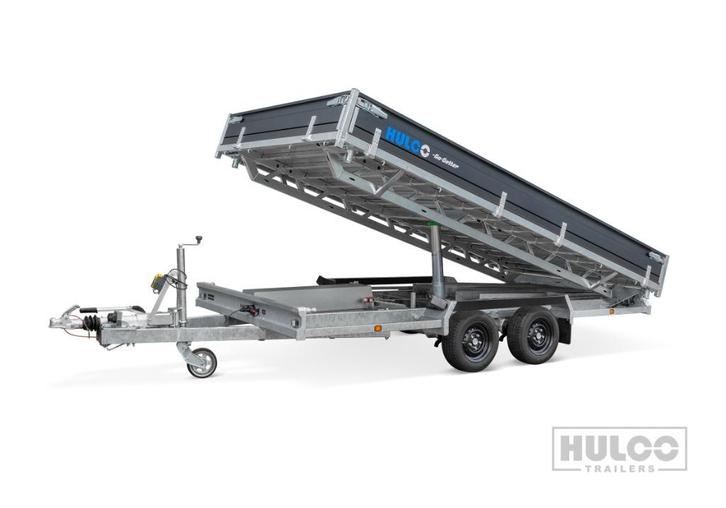 Hulco Benax Kipper Go getter of standaard uitvoering, Auto diversen, Aanhangers en Bagagewagens, Nieuw, Ophalen