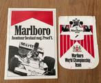 2x sticker Marlboro, Verzamelen, Ophalen of Verzenden