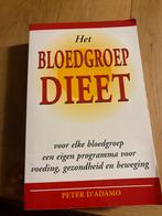 Het Bloedgroep Dieet - Peter D'Adamo, Ophalen of Verzenden, Zo goed als nieuw