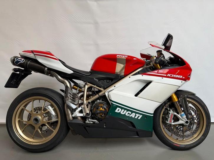 DUCATI 1098 S Tricolore (bj 2007), Motoren, Motoren | Ducati, Bedrijf, Super Sport, meer dan 35 kW, 2 cilinders, Motorrijbewijs A