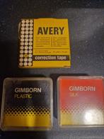 inktlint en correctietape voor schrijfmachine typemachine, Ophalen of Verzenden