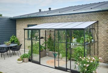 Tuinkas Qube LT 68 - zwart, VG 3mm + PC 6 mm beschikbaar voor biedingen