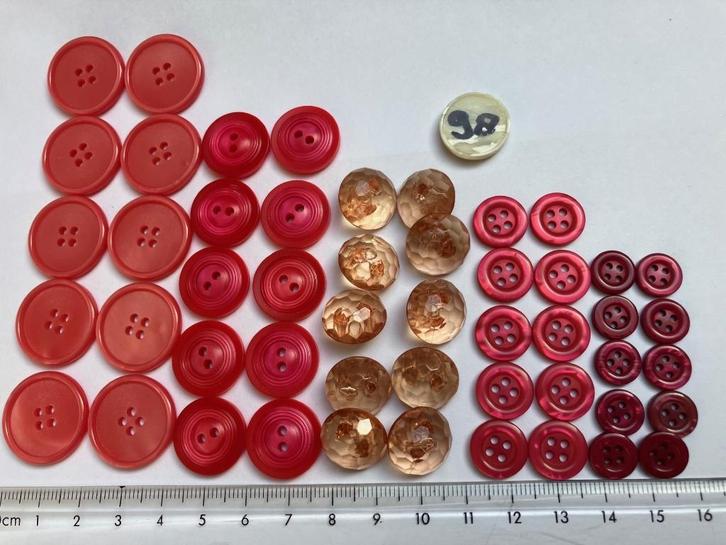 Knopen set nr. 98, Hobby en Vrije tijd, Naaien en Fournituren, Nieuw, Knoop of Knopen, Ophalen of Verzenden