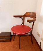 Thonet Armstoel met Rode Zitting, Ophalen of Verzenden
