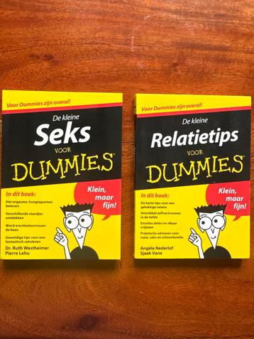 De kleine Seks & Relatietips voor Dummies beschikbaar voor biedingen