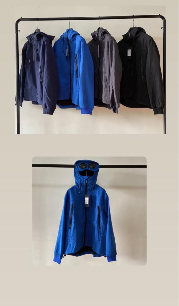 Cp Company Soft Shell Jas, Ophalen of Verzenden, Zo goed als nieuw, Maat 52/54 (L), Blauw