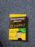 Ondernemingsplannen voor Dummies - Nieuwstaat, Boeken, Informatica en Computer, Ophalen of Verzenden, Nieuw, Vakgebied of Industrie