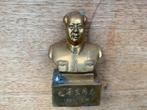 Vintage Bronzen buste Mao Zedong, Antiek en Kunst, Ophalen of Verzenden