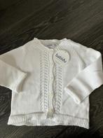 Babidu maat 74 nieuw met kaartje neutraal vestje wit, Nieuw, Ophalen of Verzenden, Bb, Bb