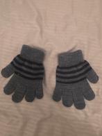Grijze kinderhandschoenen met strepen, Jongen of Meisje, Ophalen of Verzenden, Zo goed als nieuw, 104 of kleiner