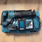 Makita DJR187ZK Reciprozaag – Koffer, 5.0Ah Accu & DC18RC, Ophalen, Zo goed als nieuw, 1000 watt of meer, Haakse handslijpmachine