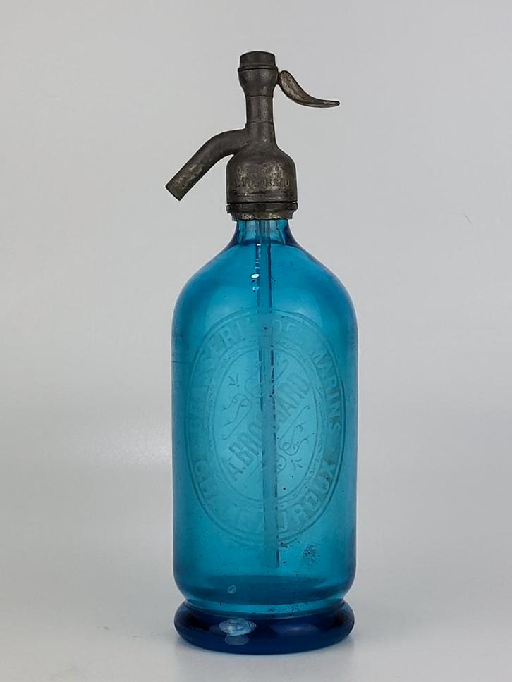 Antieke Franse Soda fles, Antiek en Kunst, Antiek | Glas en Kristal, Ophalen of Verzenden