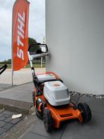 Stihl rma 448pv demomachine zo goed als nieuw!, Ophalen, Cirkelmaaier, Stihl, Accu-grasmaaier