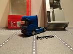 365 herpa 154666-002 daf xf 105 ssc 2-as trekker blauw 1:87, Ophalen of Verzenden, Nieuw, Bus of Vrachtwagen, Herpa