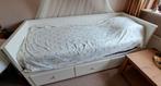 Hemnes bed, Huis en Inrichting, Slaapkamer | Bedden, Ophalen, Gebruikt, Eenpersoons, Wit