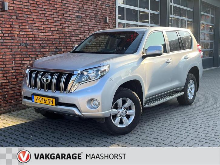 Toyota Land Cruiser 2.8 D-4D-F LX High Roof Window Van Achte, Auto's, Bestelauto's, Te koop, 4x4, ABS, Achteruitrijcamera, Airbags