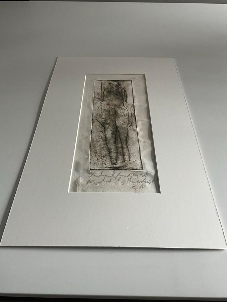 Anton Heyboer Ets - Gesigneerd E.A., Antiek en Kunst, Kunst | Etsen en Gravures, Ophalen of Verzenden