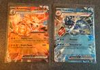 Arcanine Ex & Gyarados Ex Set Pokémon Scarlet & Violet, Ophalen of Verzenden, Zo goed als nieuw