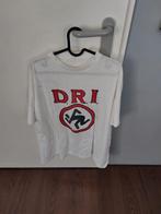 D.R.I. T-shirt XL - Hardcore - Gesigneerd door Spike Cassidy, D.R.I., Wit, Maat 56/58 (XL), Ophalen of Verzenden