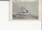 Rotterdam Rotterdamsche Lloyd SS Patria, Verzamelen, Ophalen of Verzenden, 1920 tot 1940, Ongelopen, Zuid-Holland