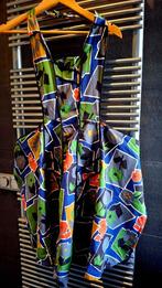 Vintage schort, halsschort, Ophalen of Verzenden, Gebruikt, Overige kleuren, Schort