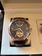 Thomas Earnshaw Flinders Horloge, Sieraden, Tassen en Uiterlijk, Horloges | Heren, Overige merken, Leer, Staal, Polshorloge