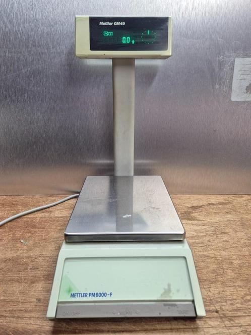 Mettler PM6000-F  digitale weegschaal, Witgoed en Apparatuur, Weegschalen, Zo goed als nieuw, Digitaal, Overige typen, Fijner dan 1 gram