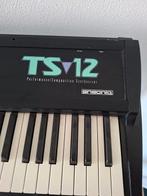 Ensonic TS12 composer synthesizer met alle handleidingen, Gebruikt, Met midi-aansluiting, 76 toetsen, Ophalen