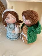 Gehaakte Kerststal Figuren - Maria, Jozef & Jezus, Ophalen of Verzenden, Nieuw