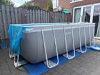 Te koop: Compleet zwembad (400x200x122cm) incl. Accesoires, 200 tot 300 cm, Zo goed als nieuw, Rechthoekig, Ophalen