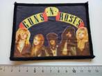 Guns N' Roses vrij zeldzame vintage 80's printed patch 33, Verzenden, Nieuw, Kleding