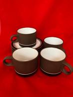 Hornsea Contrast, 4 kop en schotels, Lancaster England, Huis en Inrichting, Ophalen of Verzenden, Zo goed als nieuw, Overige stijlen