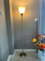 In Gispen jr 30 stijl Vloerlamp met opline kap, Huis en Inrichting, Lampen | Vloerlampen, Ophalen, Gebruikt, Glas, 150 tot 200 cm