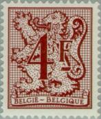 1964 - 1980 - cijfer op heraldieke leeuw - postfris XXX, Orginele gom, Ophalen of Verzenden, Zonder stempel, Postfris