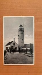 Ansichtkaart Urk vuurtoren, Ophalen of Verzenden, 1940 tot 1960, Flevoland