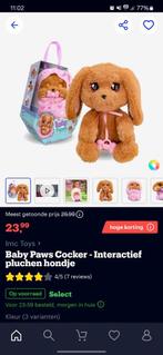 Speelgoed vtech interactief hondje knuffel baby paws cocker, Ophalen of Verzenden, Zo goed als nieuw