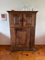 Authentieke Drentse Eiken Broodkast - Spijkerloos!, Ophalen, Gebruikt, 100 tot 150 cm, Eikenhout
