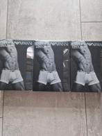 Emporio Armani 3pack trunk stretch cotton maat M, Kleding | Heren, Ondergoed, Ophalen of Verzenden, Zwart, Boxer, Emporio Armani