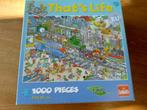 That's life puzzel 1000 stukjes, Hobby en Vrije tijd, Denksport en Puzzels, Ophalen of Verzenden, Zo goed als nieuw