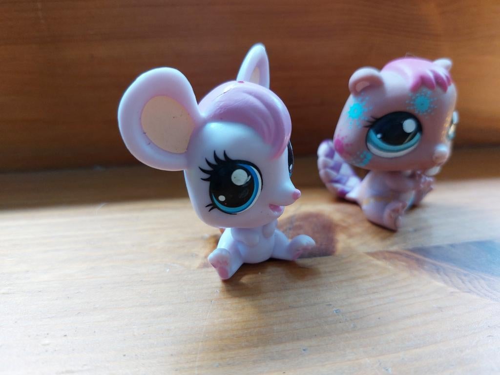 Littlest pet shop muis en bever, Verzamelen, Poppetjes en Figuurtjes, Ophalen of Verzenden