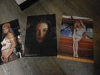 3 leuke xl posters buitenlandse actrice's, Rechthoekig Staand, Verzenden, Zo goed als nieuw, A1 t/m A3