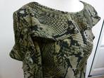 Tuniek top DAYZ roezels maat S 36 groen zwart slangenprint, Overige kleuren, Ophalen of Verzenden, Zo goed als nieuw, Maat 36 (S)